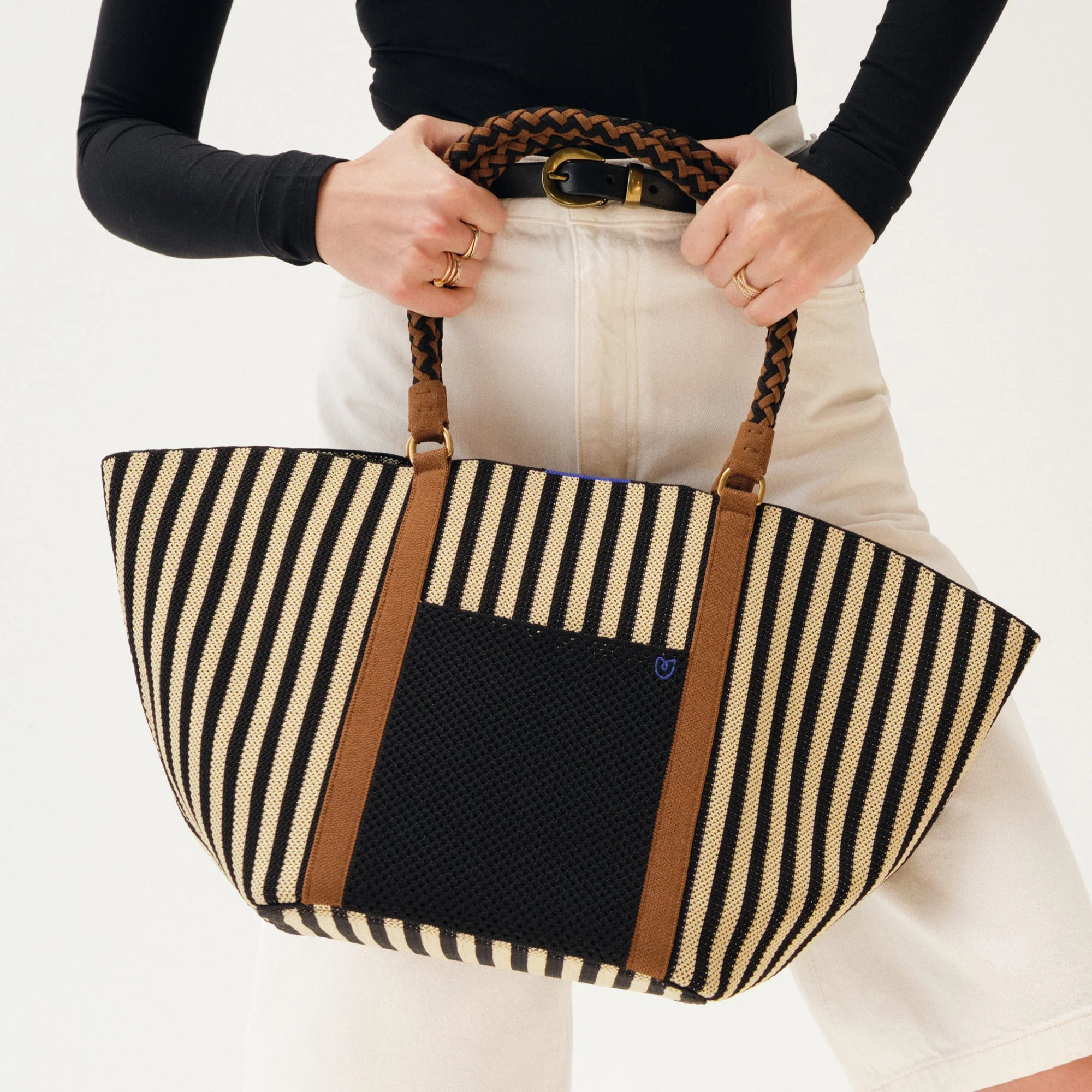 The Summer Tote - Black Tie - Image 3