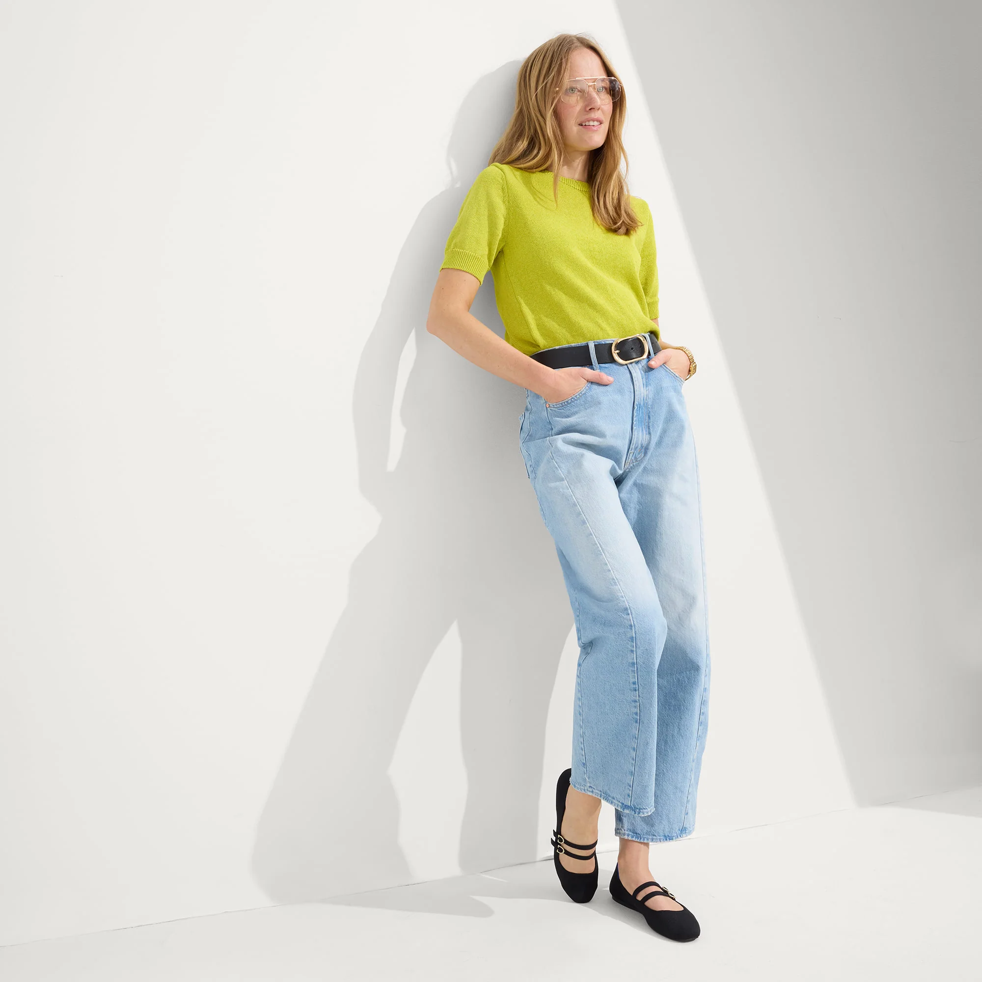 The Double Buckle Mary Jane - Black - Image 4