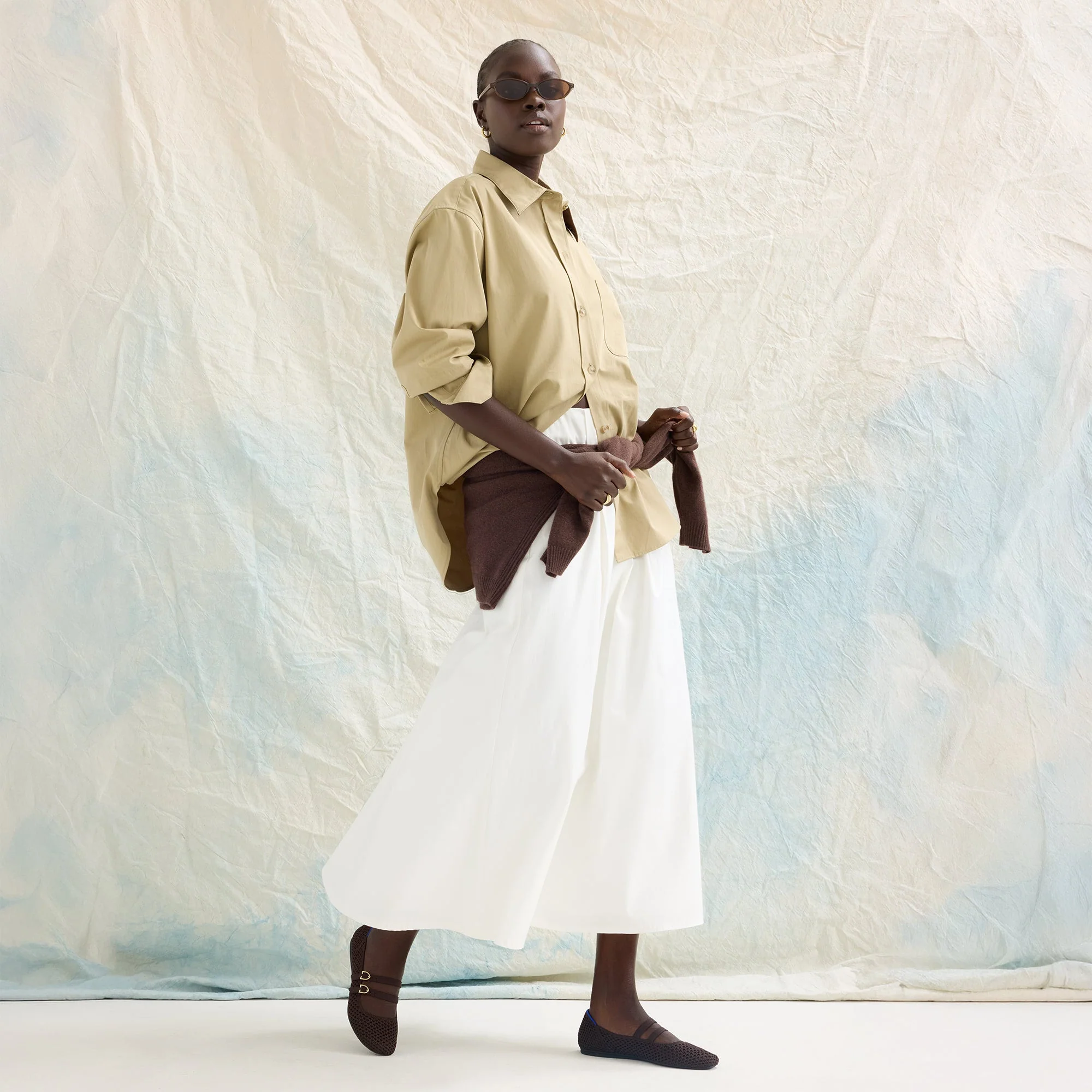 The Double Buckle Mary Jane - Chocolate Mesh - Image 3