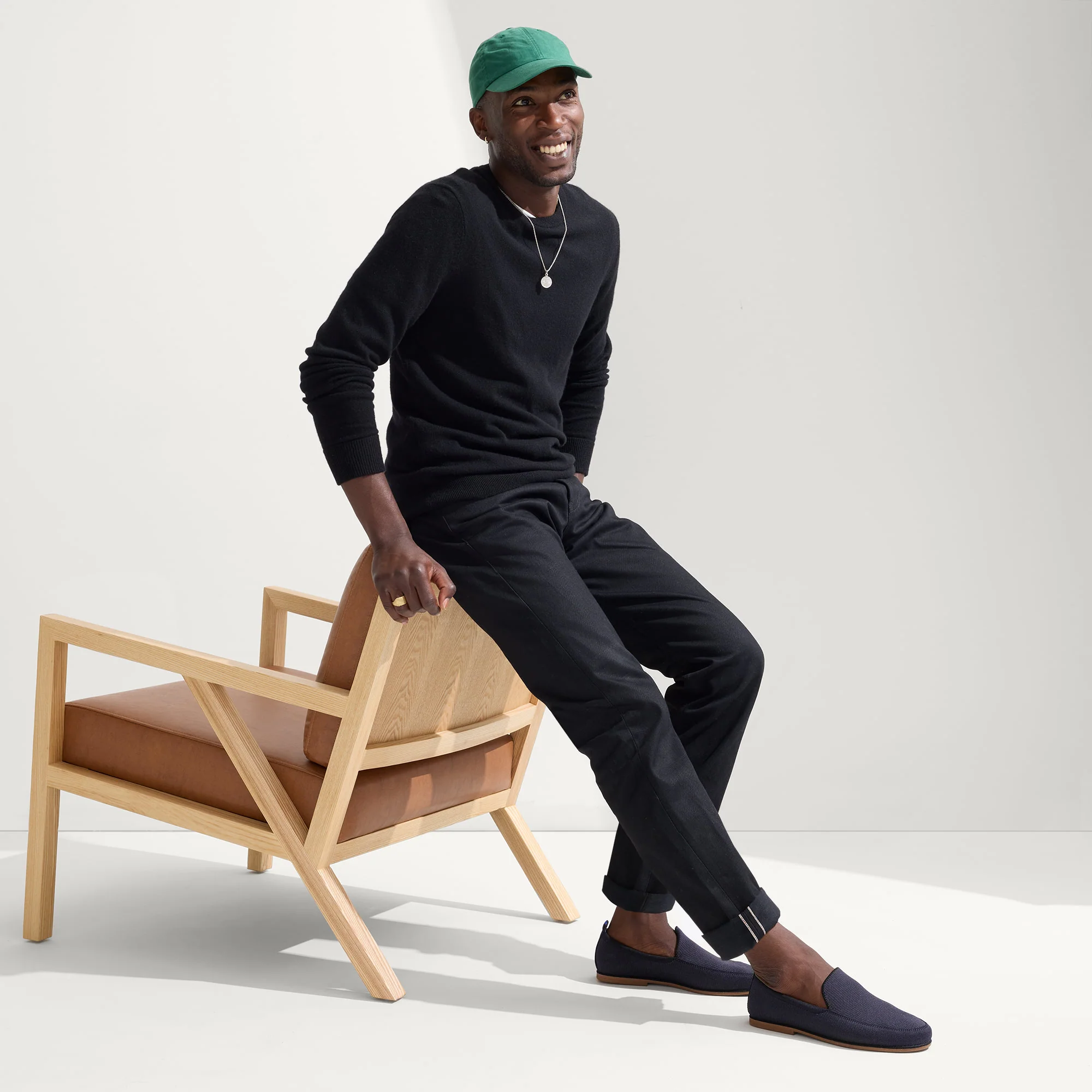 The Ravello Loafer - Navy - Image 3