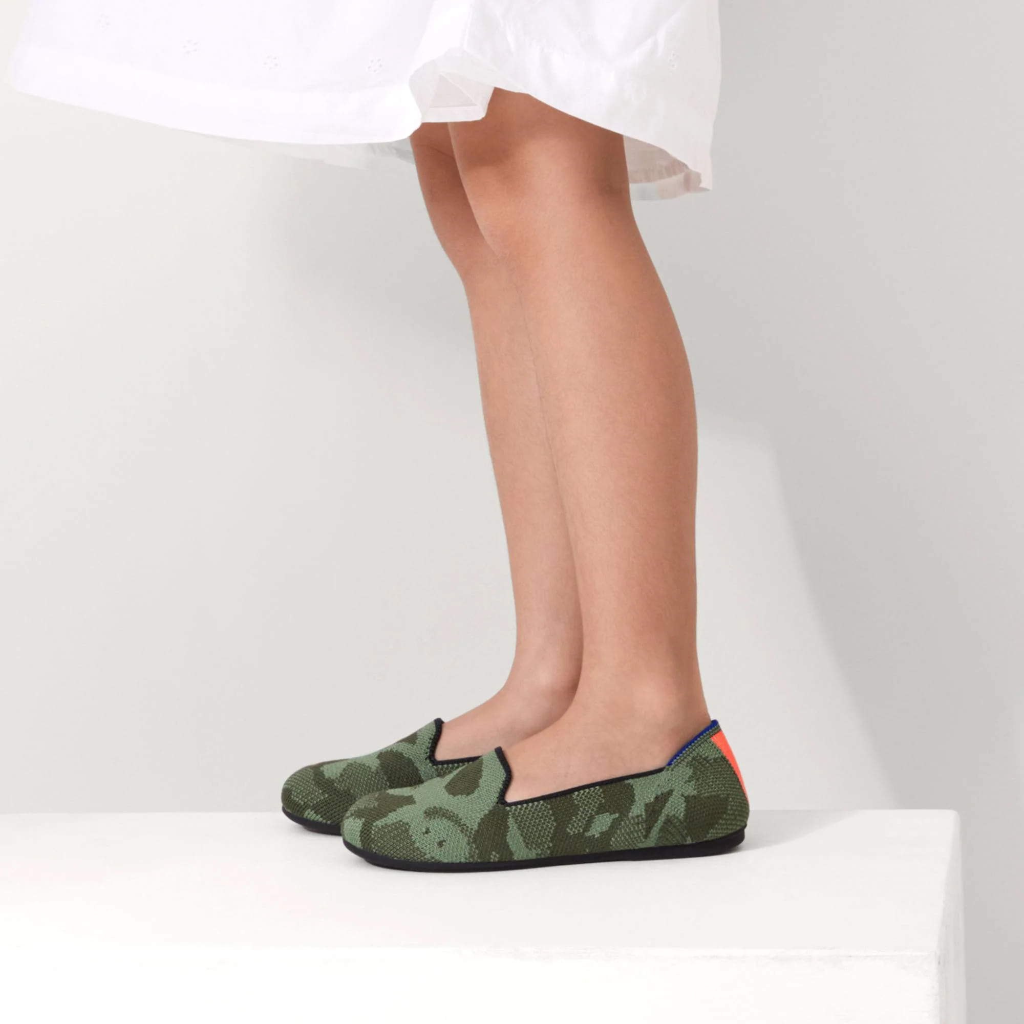 The Kids Loafer - Olive Camo - Image 5