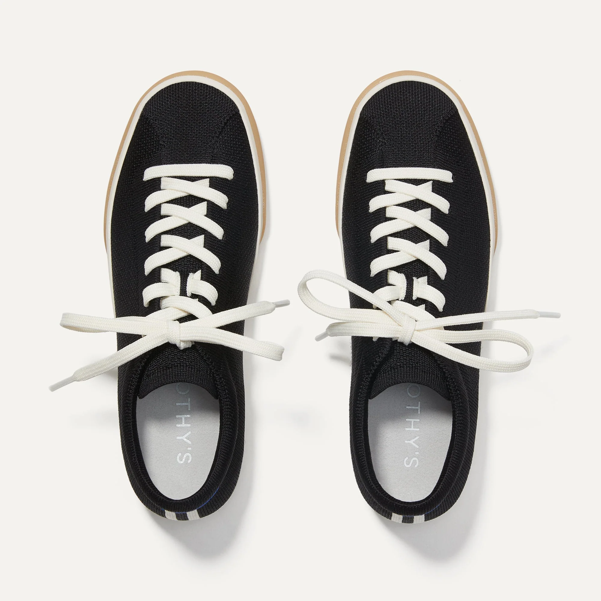 The Lace Up Sneaker - Black - Image 4