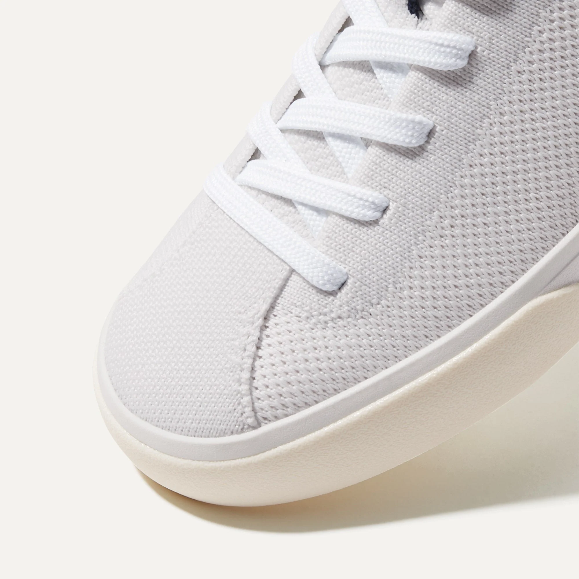 The Lace Up Sneaker - Bright White - Image 7
