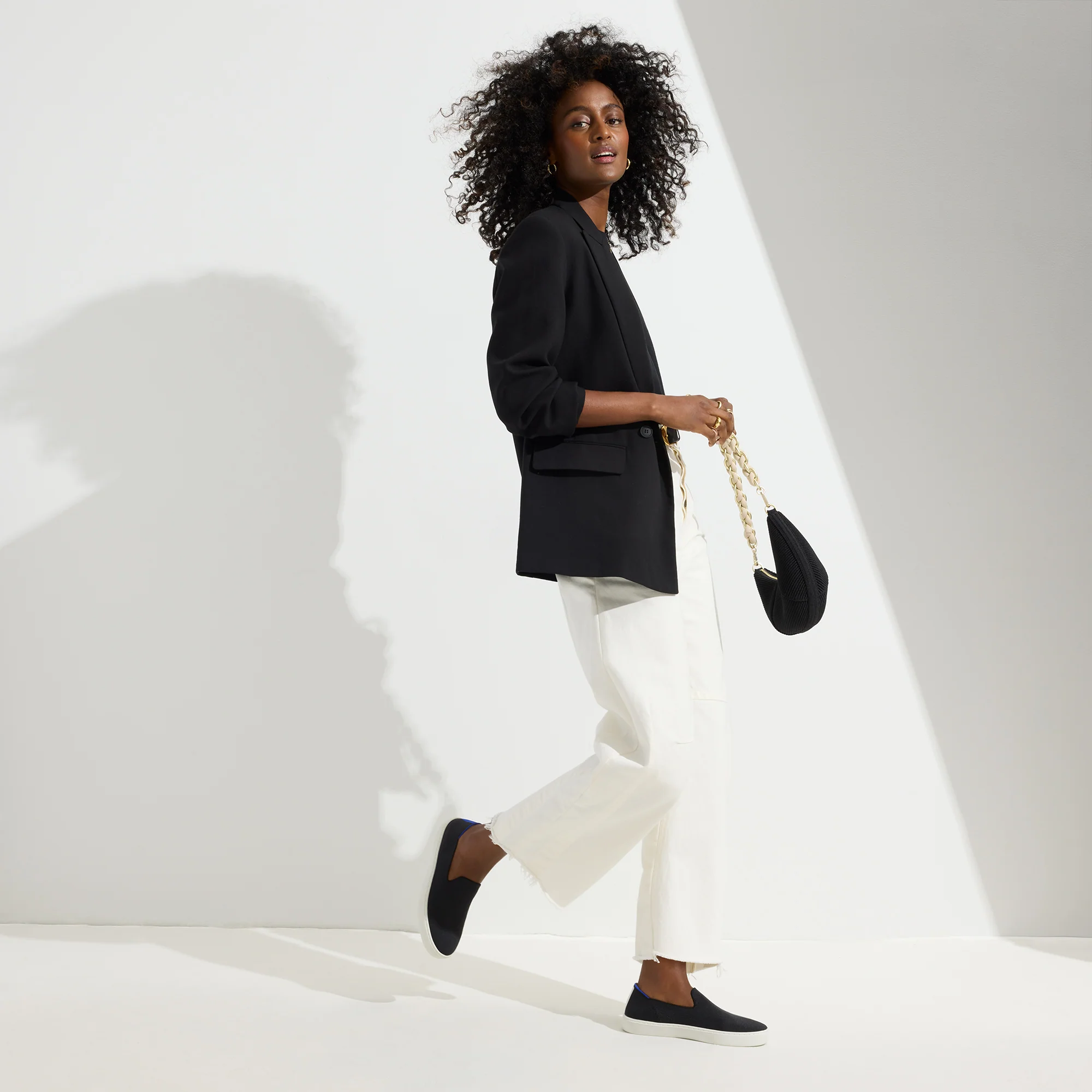 The Original Slip On Sneaker - Black Solid - Image 3