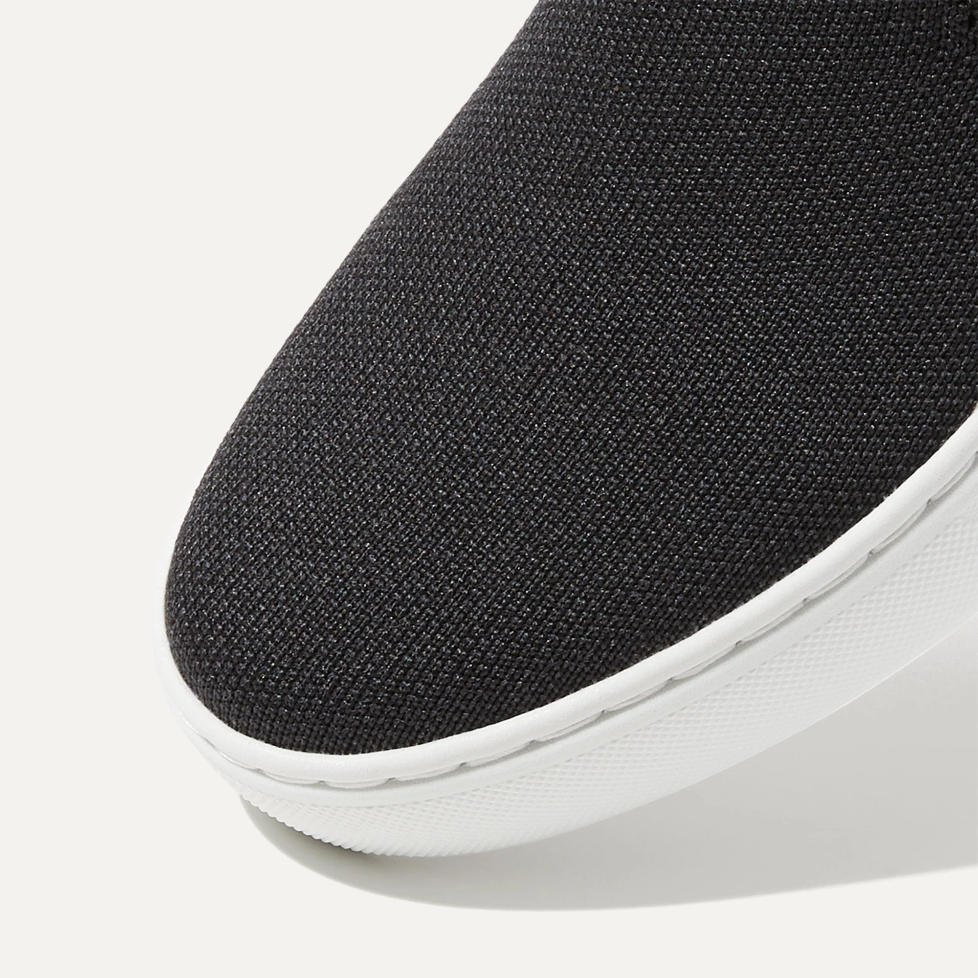 The Original Slip On Sneaker - Black Solid - Image 6