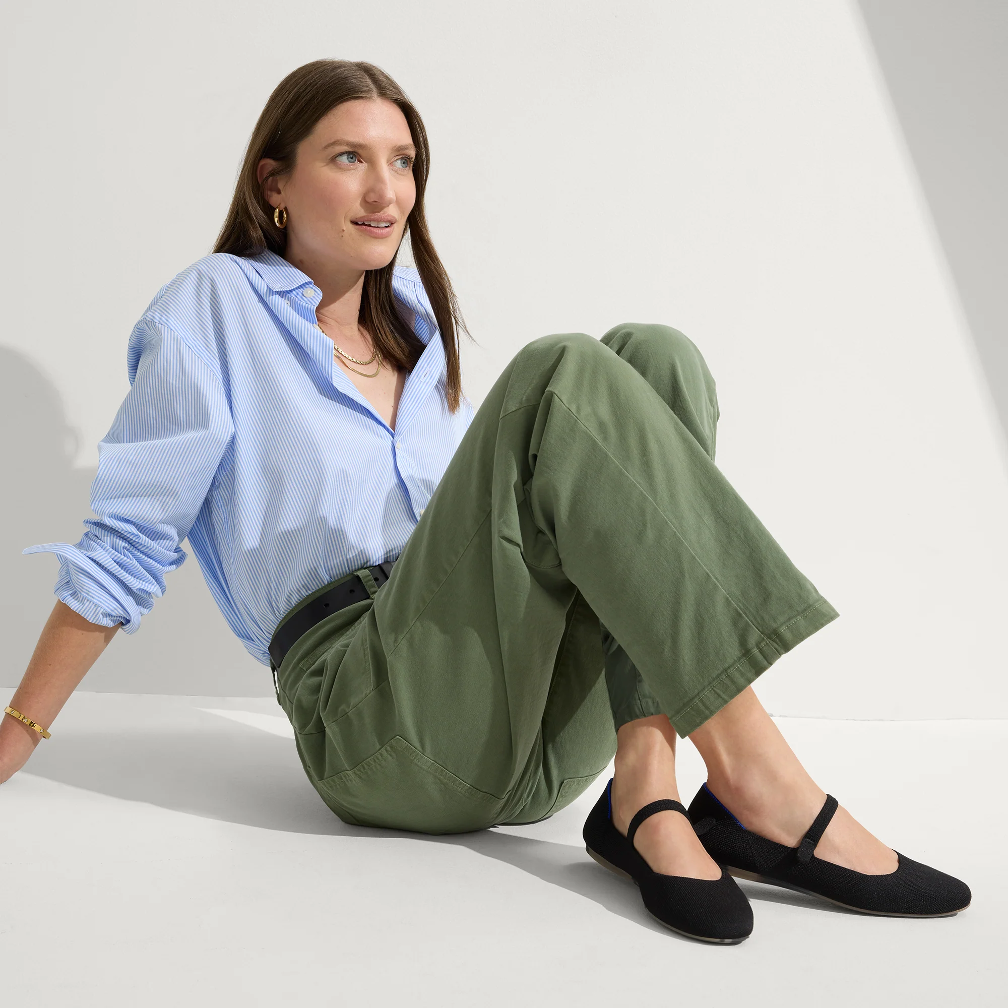 The Square Mary Jane - Black - Image 3