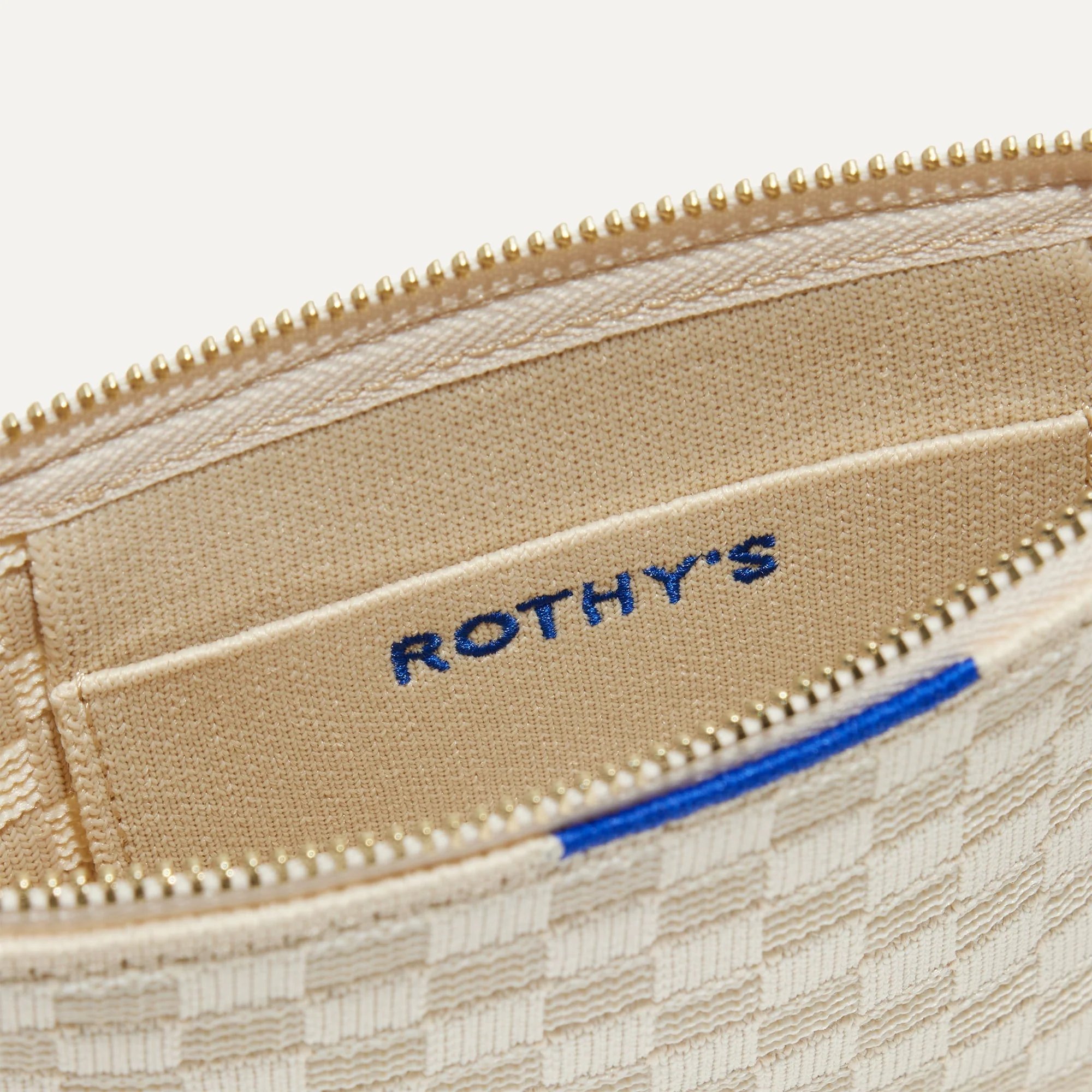 The Wallet Wristlet - Vanilla Basketweave - Image 5