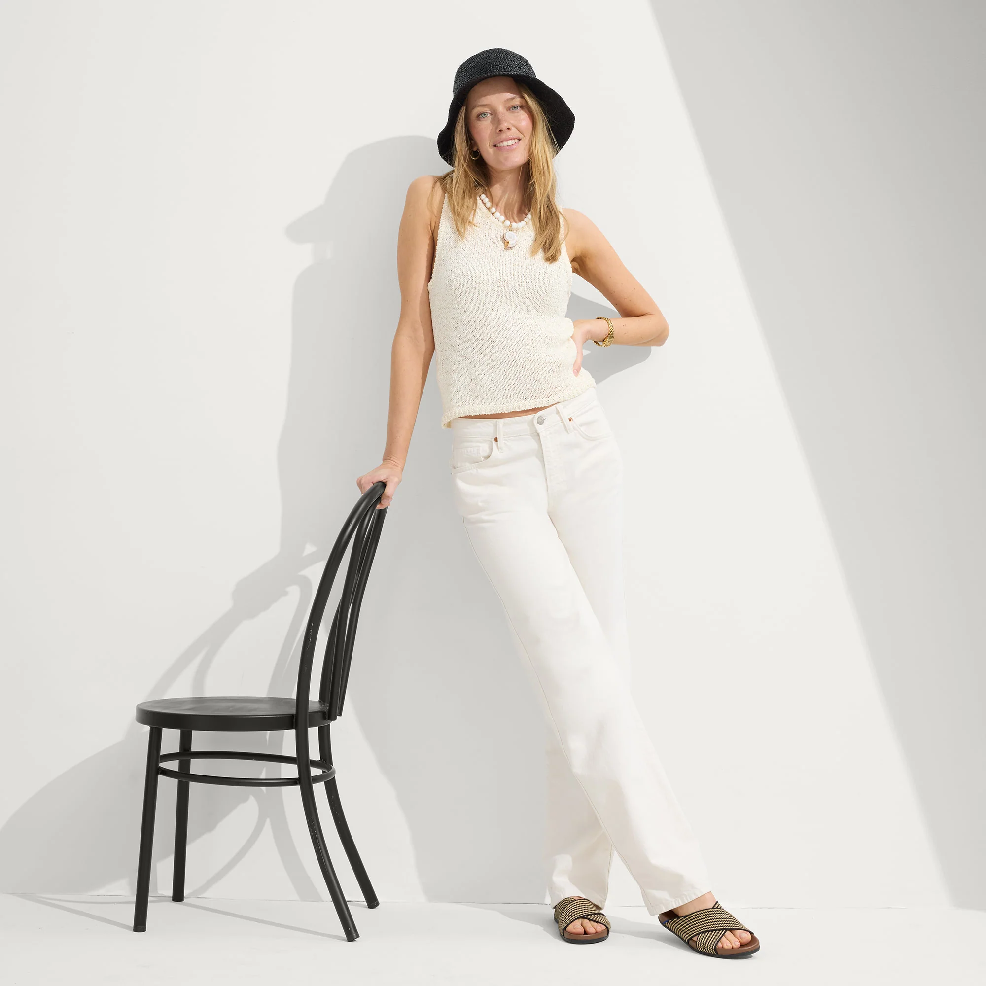 The Weekend Slide - Toffee Stripe - Image 3