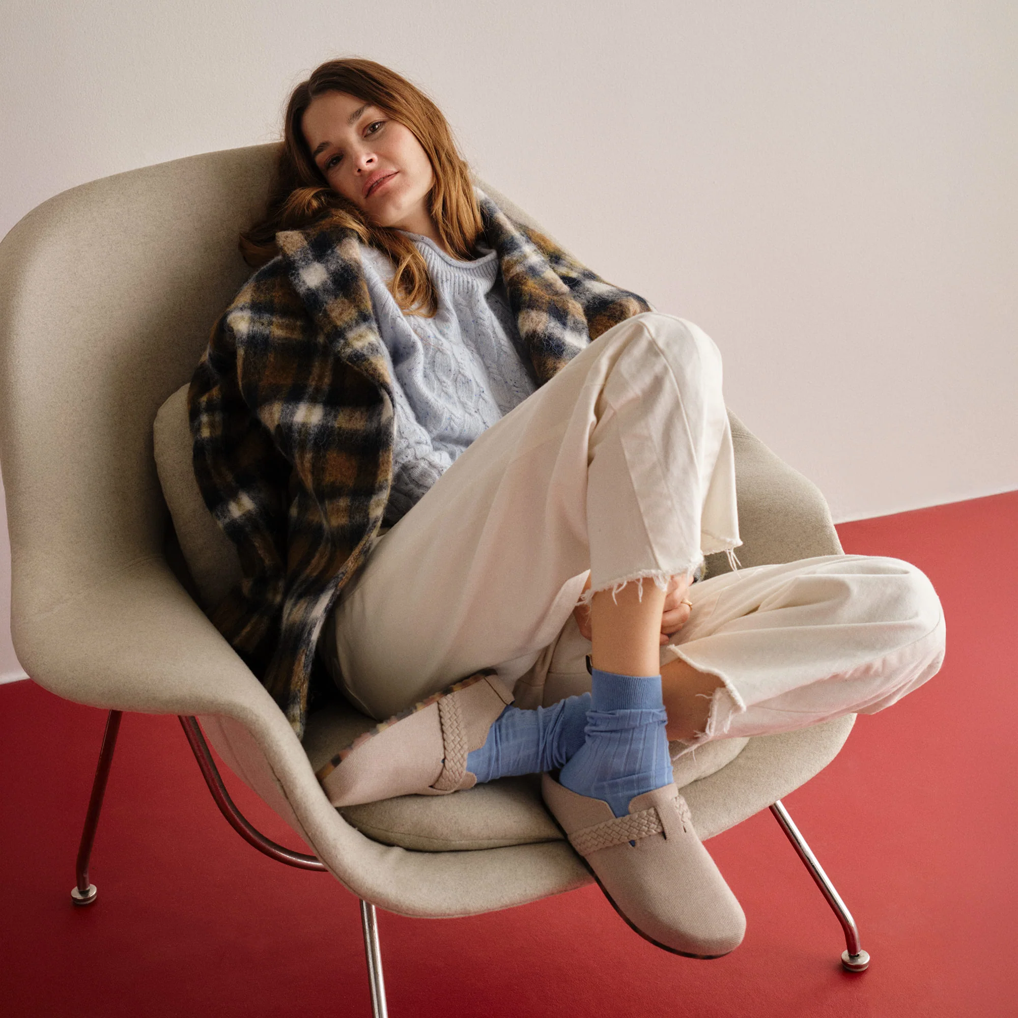 The Braid Clog - Dove - Image 3