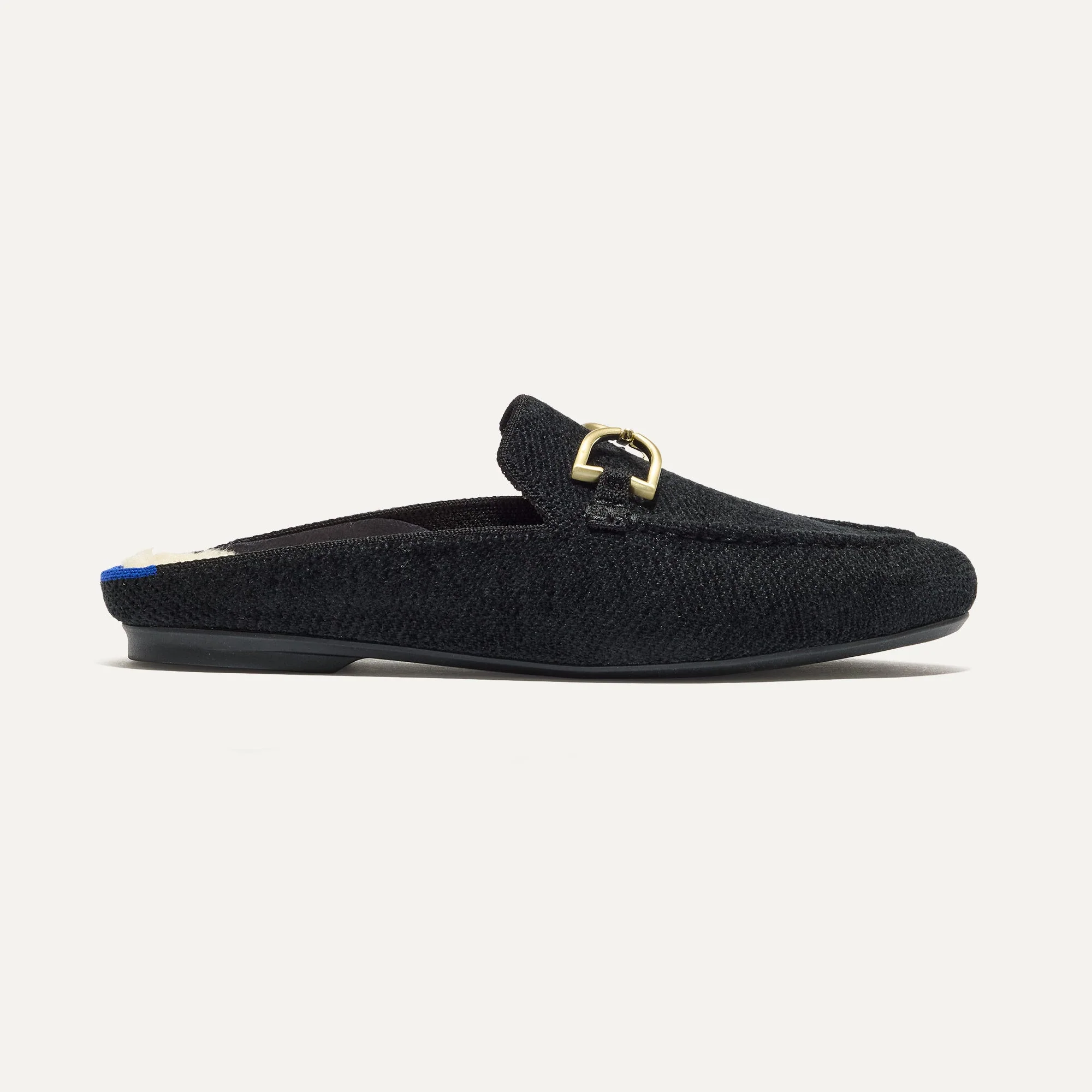 The ReVelvet™ Cozy Bit Loafer Mule - ReVelvet™ Black - Image 5