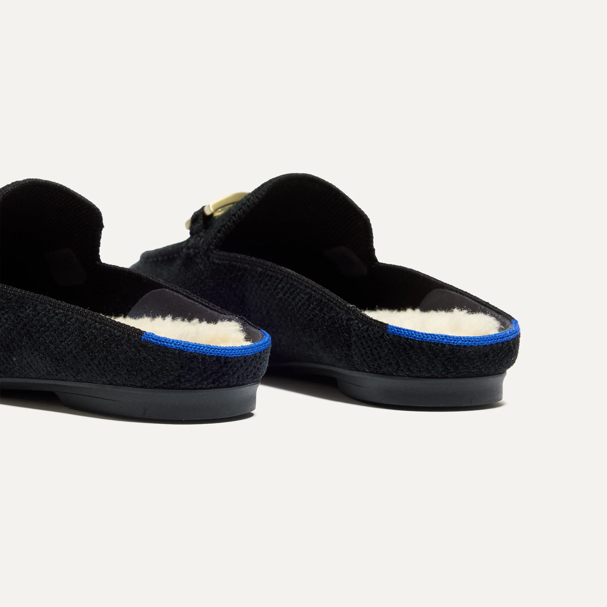 The ReVelvet™ Cozy Bit Loafer Mule - ReVelvet™ Black - Image 6