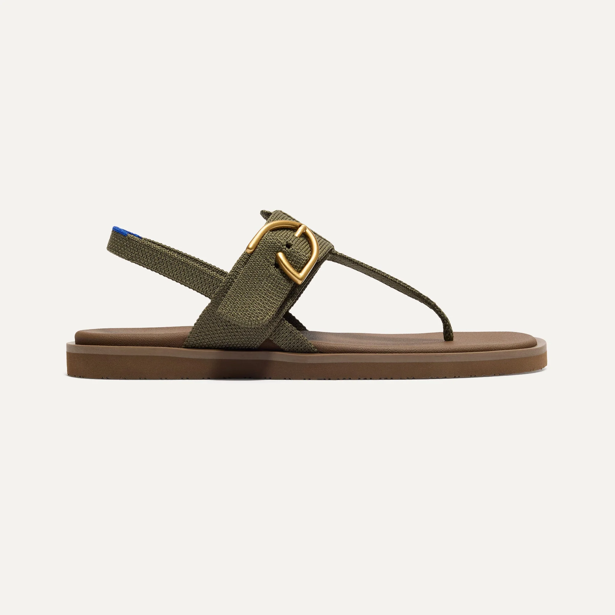 The T–Strap Sandal - Safari Green - Image 6
