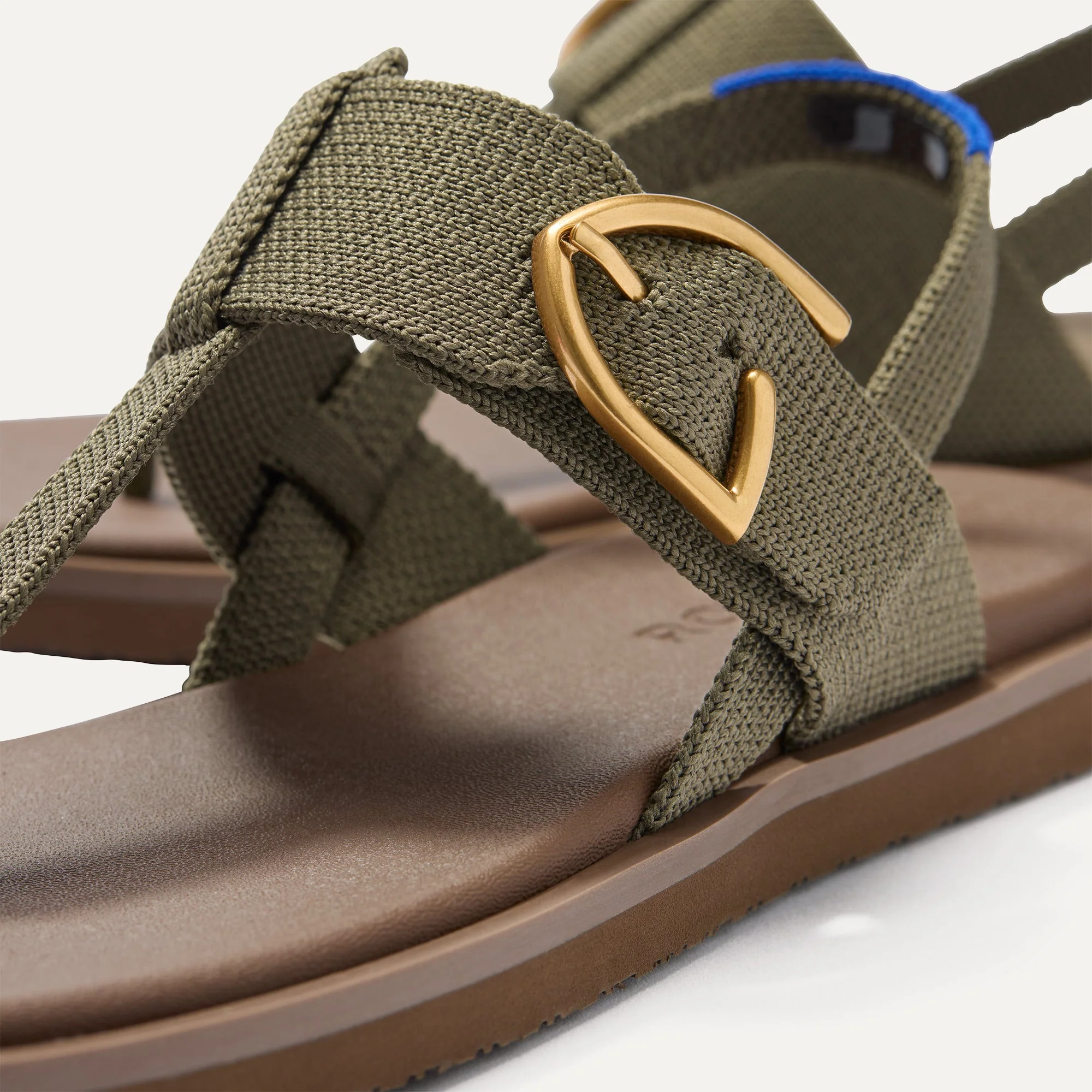The T–Strap Sandal - Safari Green - Image 7