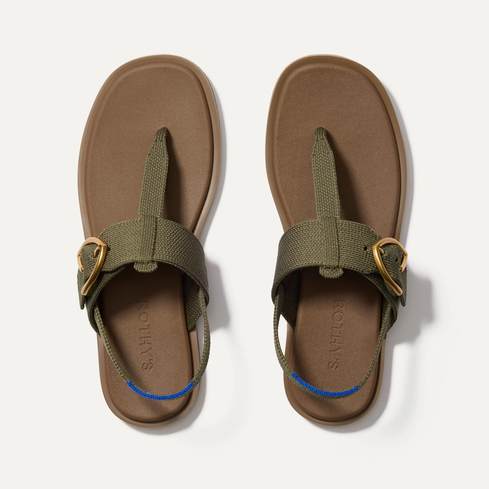 The T–Strap Sandal - Safari Green - Image 8
