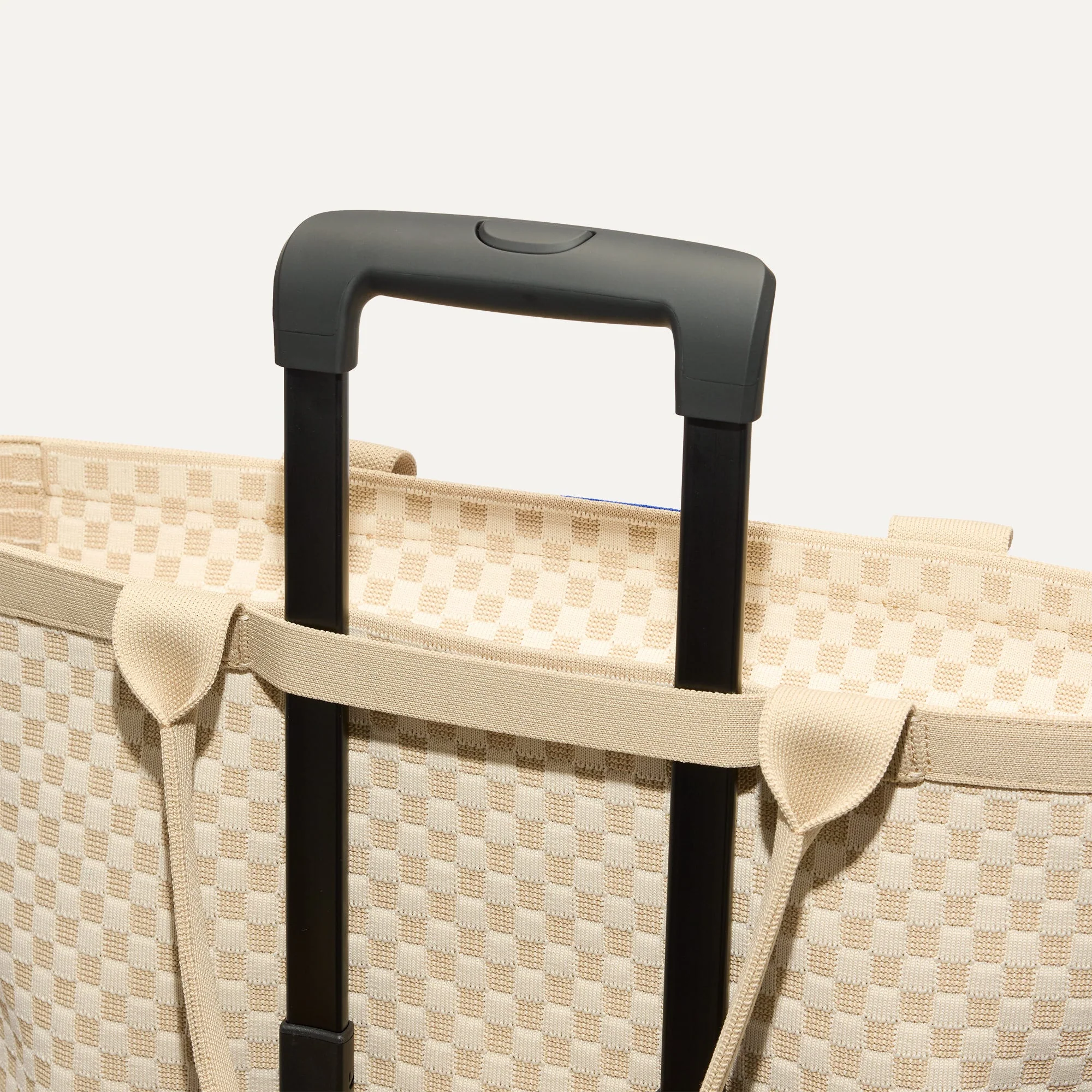 The Zip Travel Tote - Parchment Basketweave - Image 7